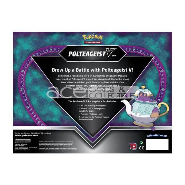 Pokemon TCG: Polteageist V Box-The Pokémon Company International-Ace Cards &amp; Collectibles