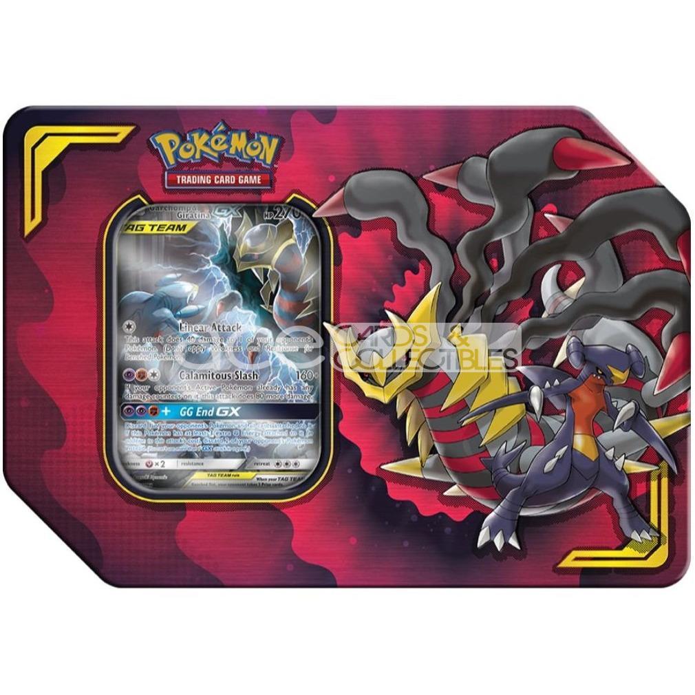 Pokemon TCG: Power Partnership Tin-GX Tin (Garchomp & Giratina GX)-The Pokémon Company International-Ace Cards & Collectibles
