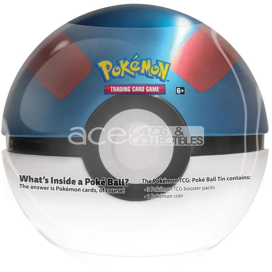 Pokemon TCG: Premier Ball Tin or Poke Ball Tin or Great Ball Tin Vol2-Great Ball Tin-The Pokémon Company International-Ace Cards &amp; Collectibles