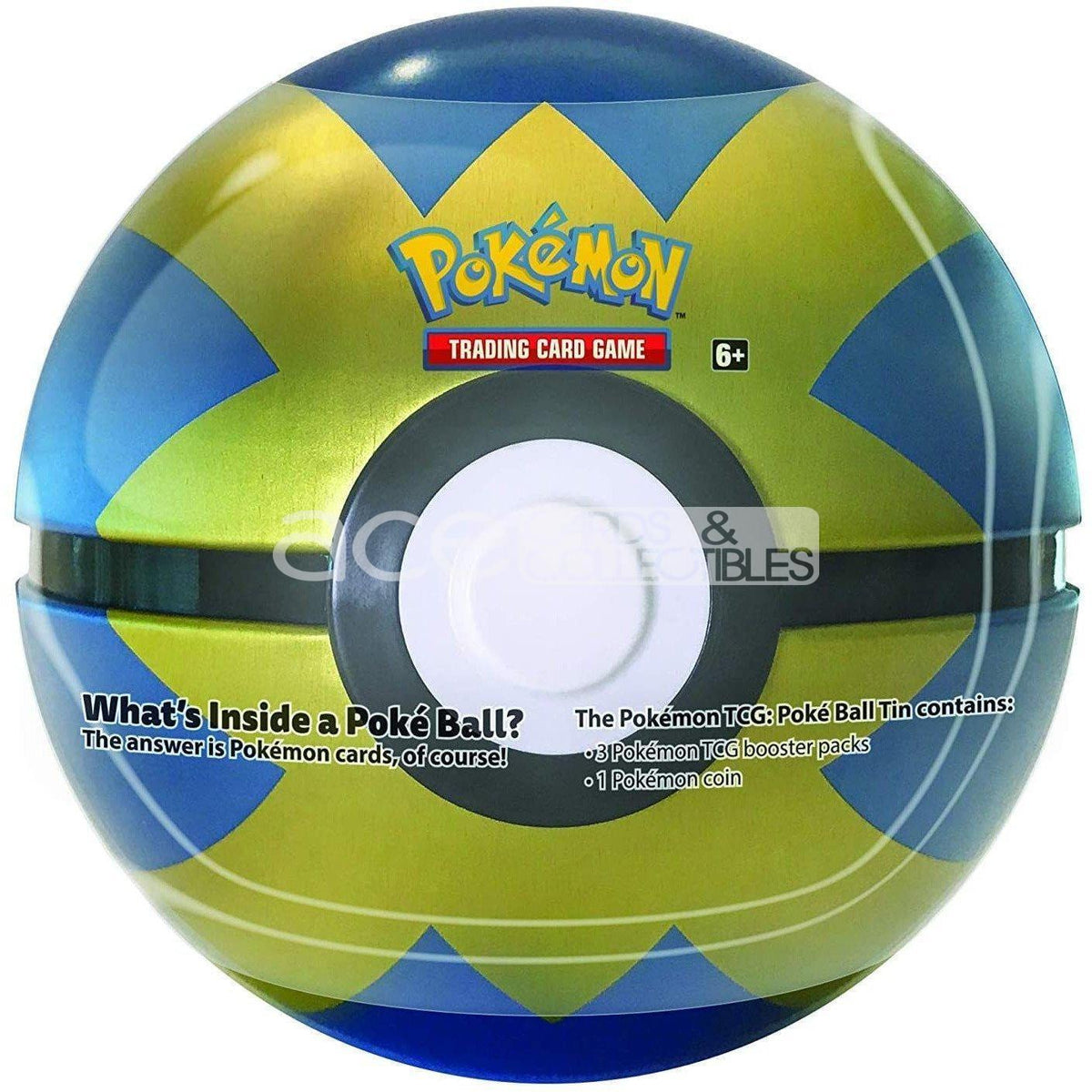 Pokemon TCG: Premier Ball Tin or Poke Ball Tin or Great Ball Tin Vol2-Quick Ball-The Pokémon Company International-Ace Cards &amp; Collectibles