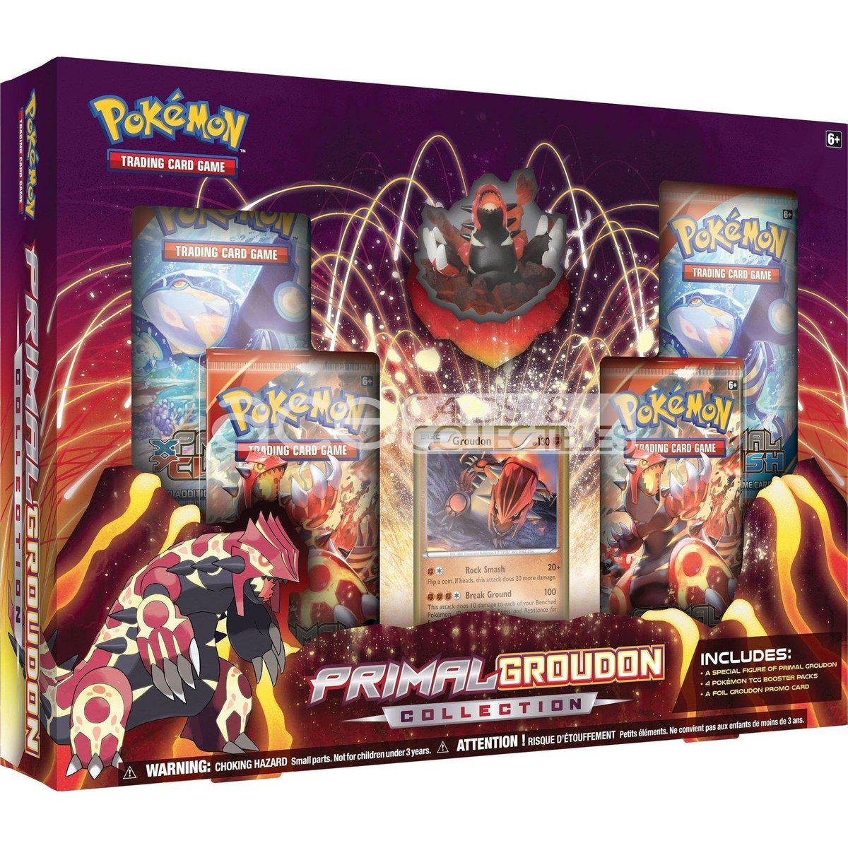 Pokemon TCG: Primal Groudon Collection Box-The Pokémon Company International-Ace Cards & Collectibles