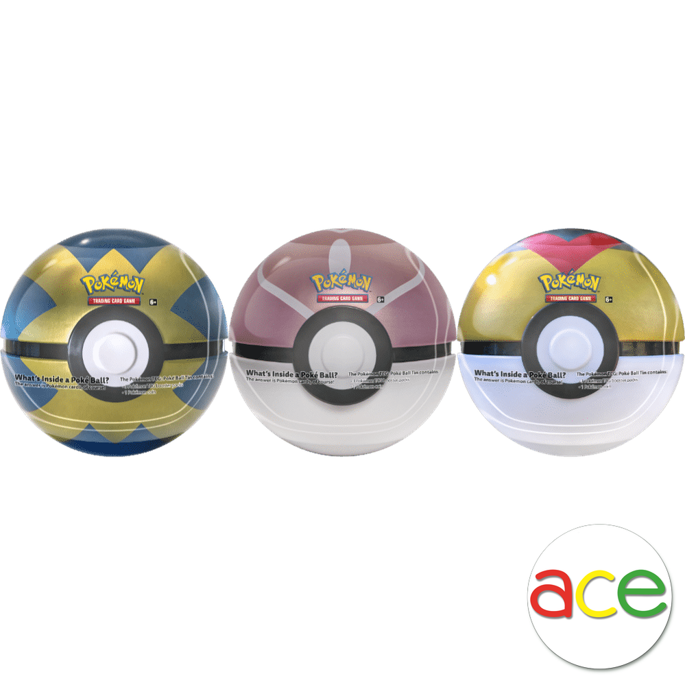 Pokemon TCG: Quick Ball Tin or Level Ball Tin or Love Ball Tin - Ace Cards Sdn Bhd Pokemon TCG: Quick Ball Tin or Level Ball Tin or Love Ball Tin - Ace Cards Sdn Bhd