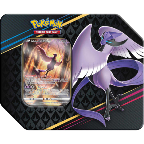 Pokemon TCG: SWSH12.5 Crown Zenith Special Art 7&quot; Tin-Galarian Articuno-The Pokémon Company International-Ace Cards &amp; Collectibles