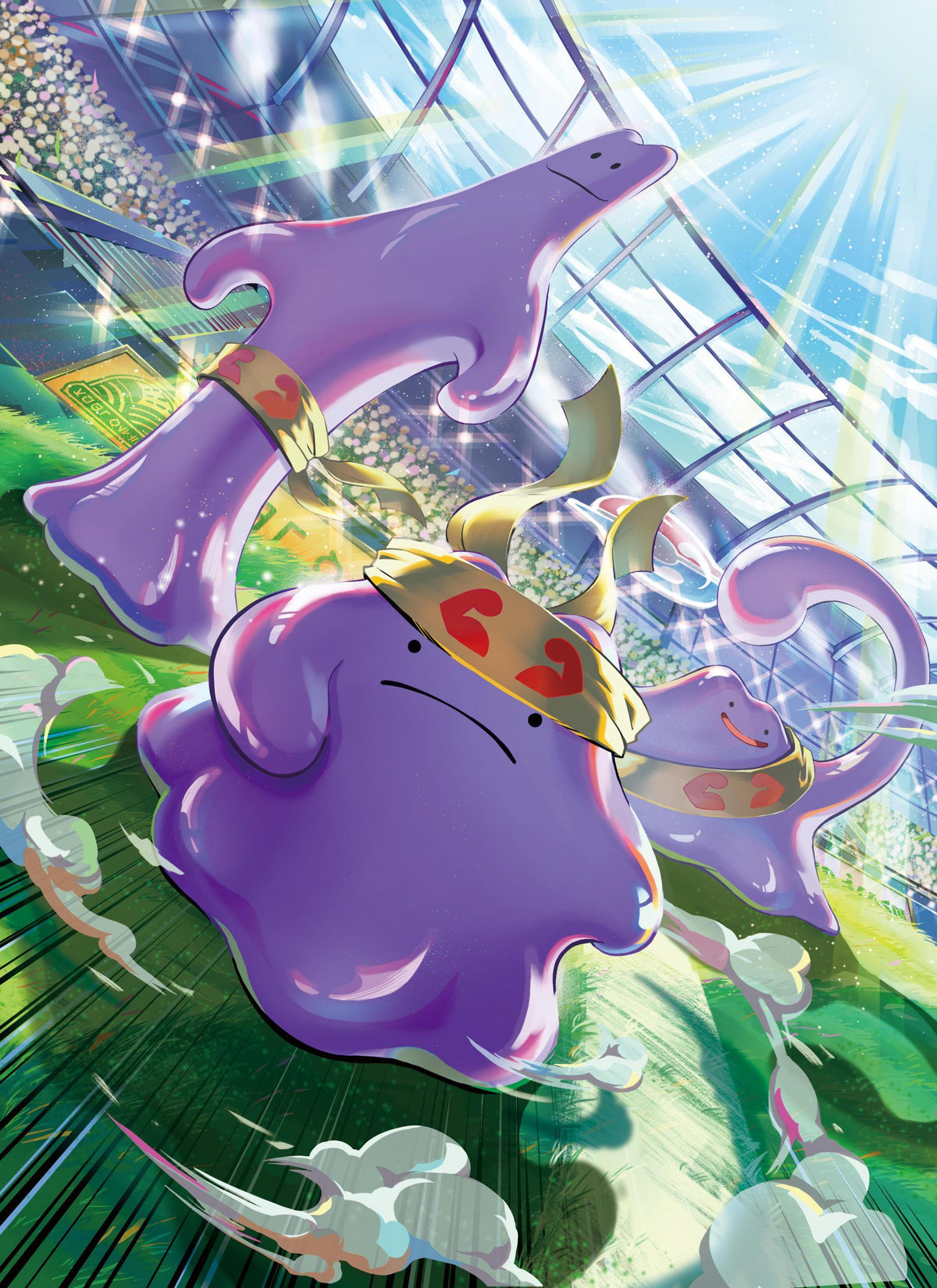 Pokemon TCG Sleeves (Go! Go! Ditto)-The Pokémon Company International-Ace Cards & Collectibles