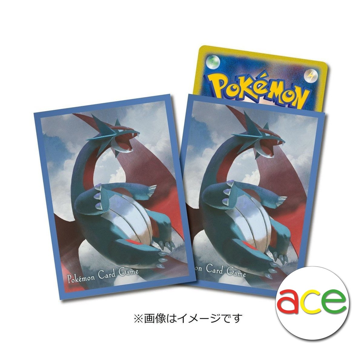 Pokemon TCG Sleeves (Salamence)-The Pokémon Company International-Ace Cards & Collectibles