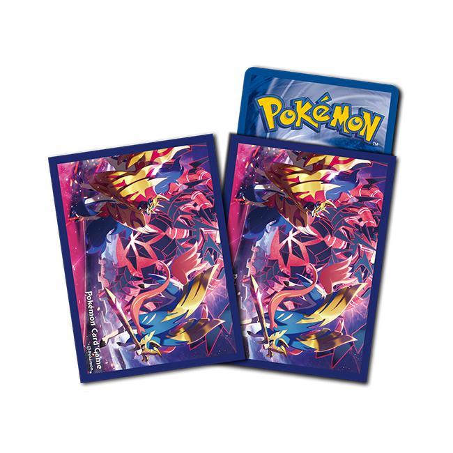 Pokemon TCG Sleeves (Zacian, Zamazenta, Eternatus)-The Pokémon Company International-Ace Cards &amp; Collectibles