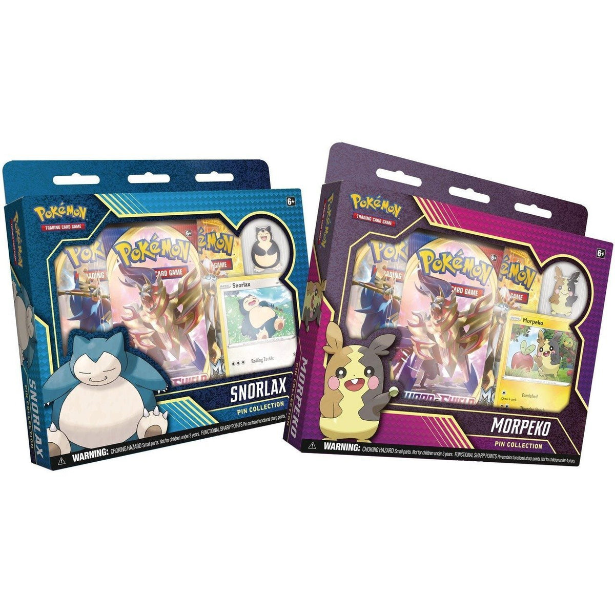 Pokémon TCG: Snorlax/Morpeko Pin Collection-Morpeko Pin Collection-The Pokémon Company International-Ace Cards &amp; Collectibles