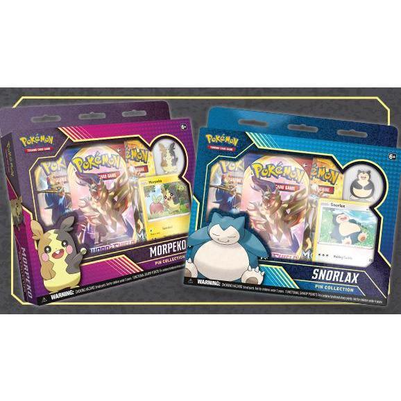Pokémon TCG: Snorlax/Morpeko Pin Collection-Morpeko Pin Collection-The Pokémon Company International-Ace Cards &amp; Collectibles