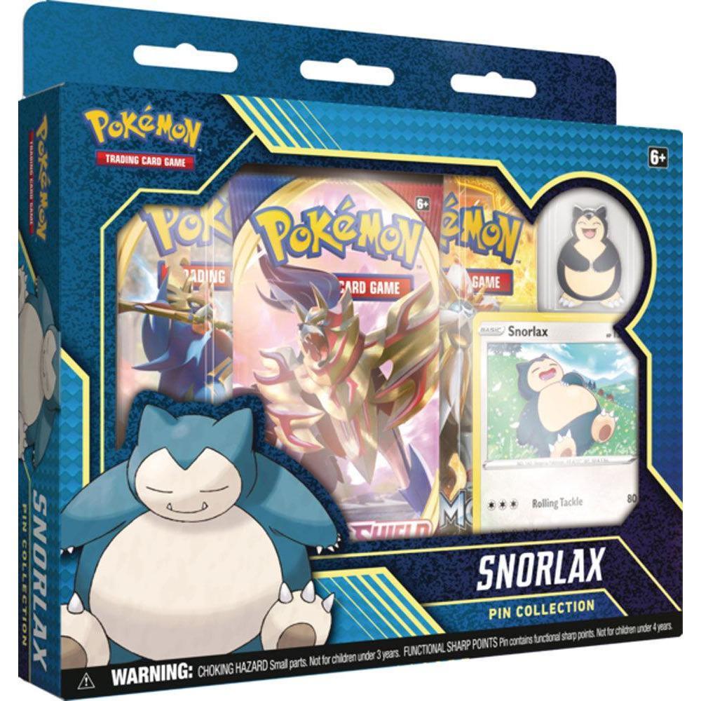 Pokémon TCG: Snorlax/Morpeko Pin Collection-Snorlax Pin Collection-The Pokémon Company International-Ace Cards &amp; Collectibles