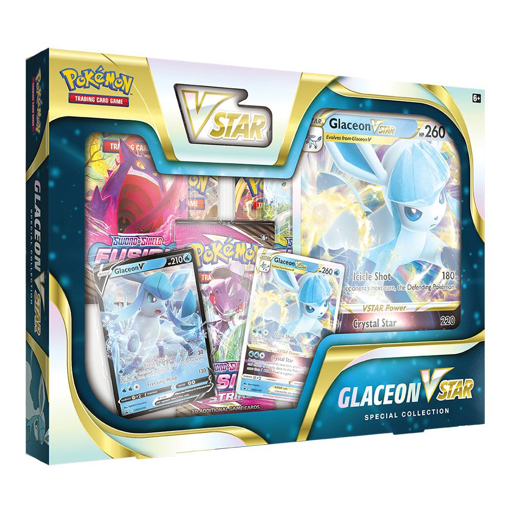 Pokemon TCG: Special Collections — Leafeon VSTAR / Glaceon VSTAR-Glaceon VSTAR-The Pokémon Company International-Ace Cards &amp; Collectibles