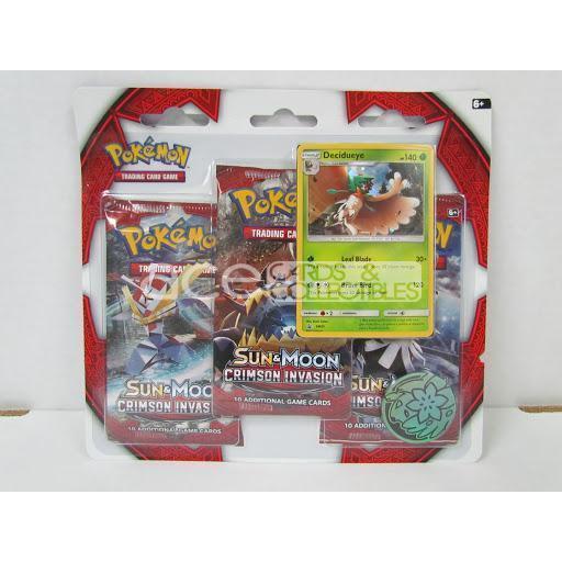 Pokemon TCG: Sun & Moon SM04 Crimson Invasion Blister-The Pokémon Company International-Ace Cards & Collectibles