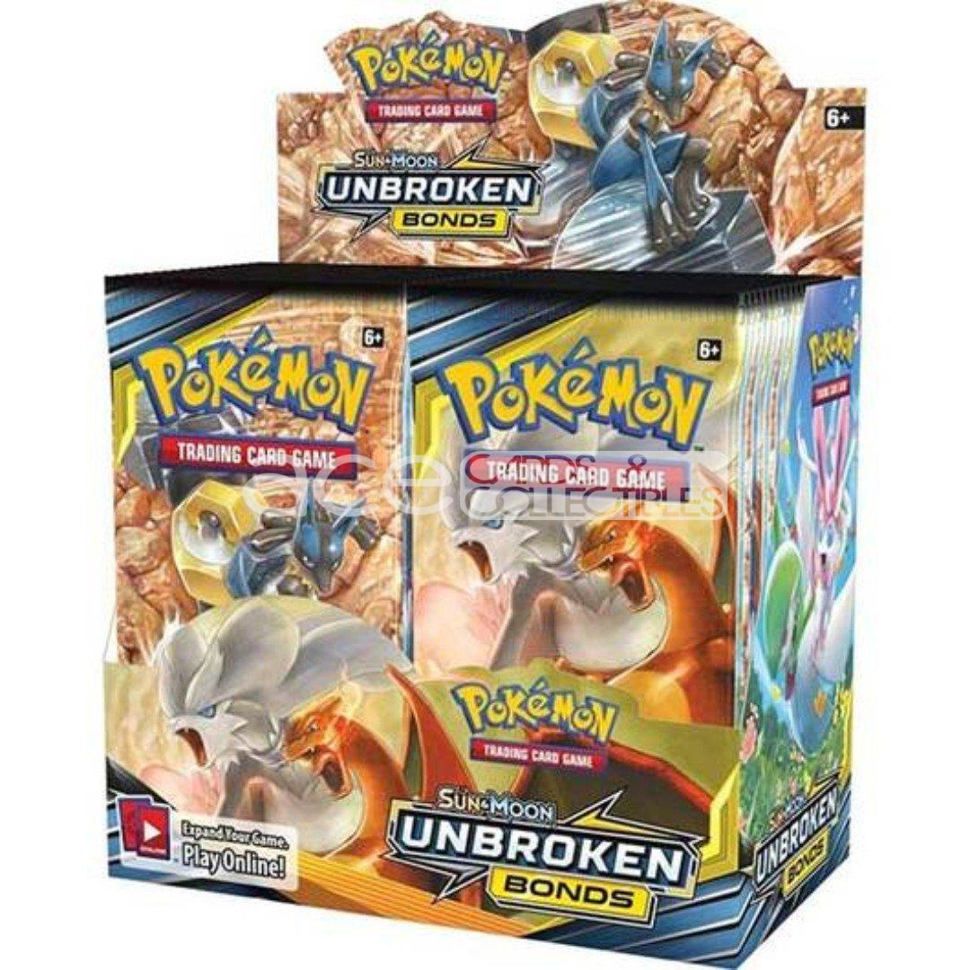 Pokemon TCG: Sun &amp; Moon SM10 Unbroken Bonds-Booster Box (36packs)-The Pokémon Company International-Ace Cards &amp; Collectibles