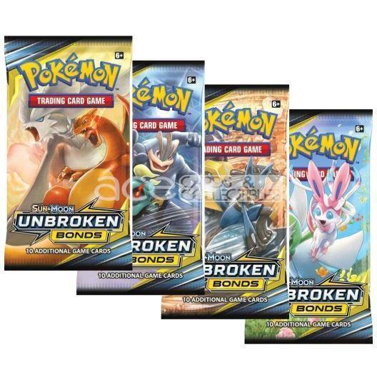 Pokemon TCG: Sun &amp; Moon SM10 Unbroken Bonds-Single Pack (Random)-The Pokémon Company International-Ace Cards &amp; Collectibles