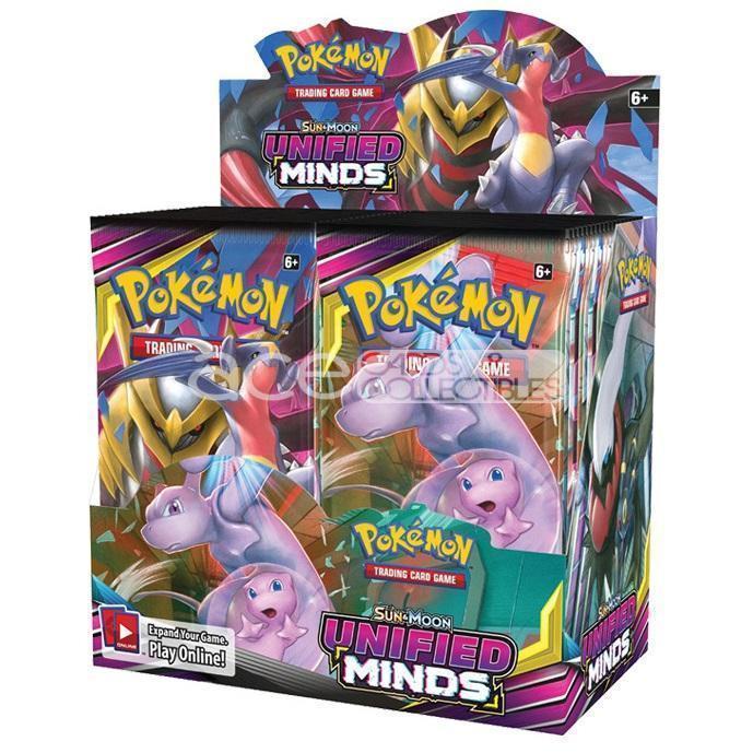 Pokemon TCG: Sun &amp; Moon SM11 Unified Minds-Booster Box (36packs)-The Pokémon Company International-Ace Cards &amp; Collectibles