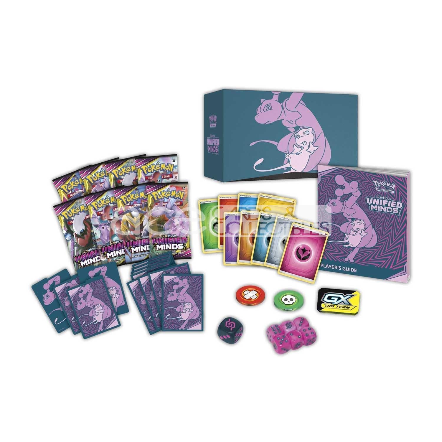 Pokemon TCG: Sun & Moon SM11 Unified Minds Elite Trainer Box-The Pokémon Company International-Ace Cards & Collectibles