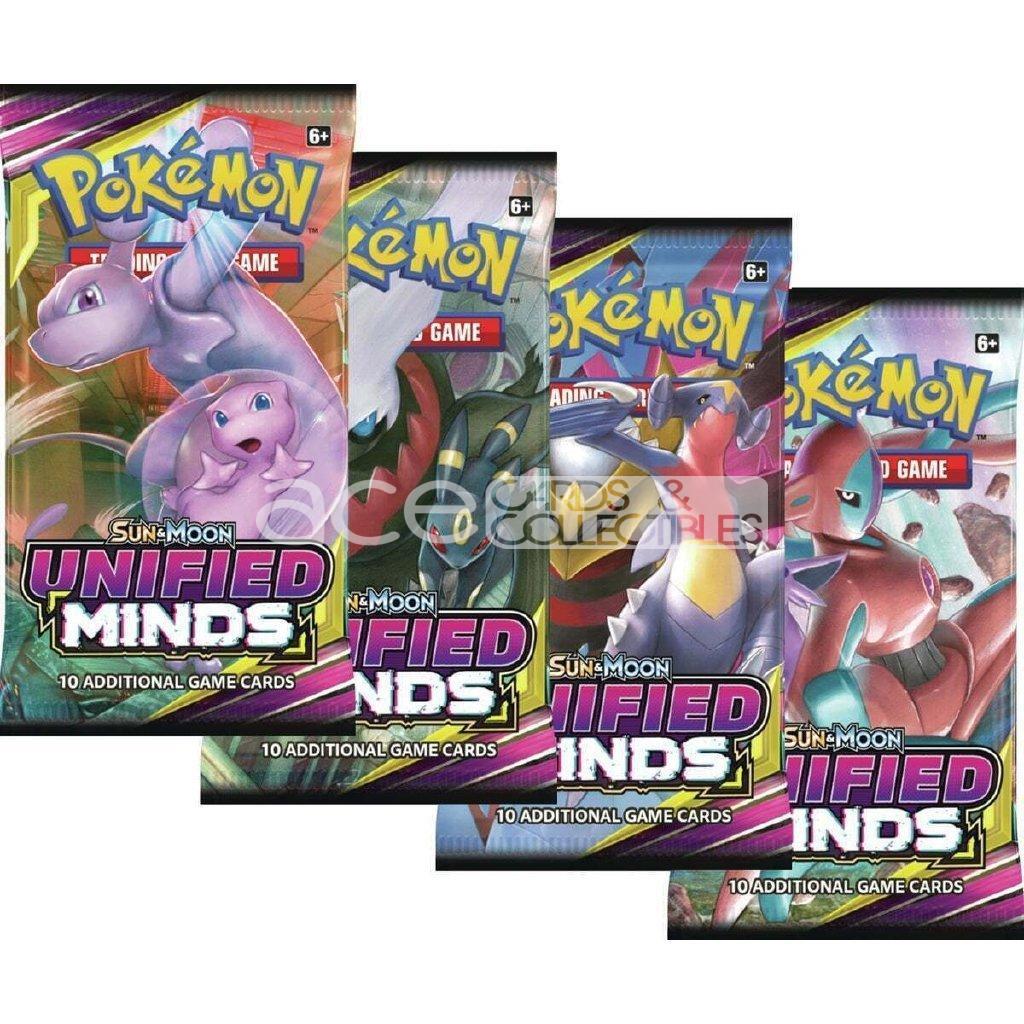 Pokemon TCG: Sun &amp; Moon SM11 Unified Minds-Single Pack (Random)-The Pokémon Company International-Ace Cards &amp; Collectibles