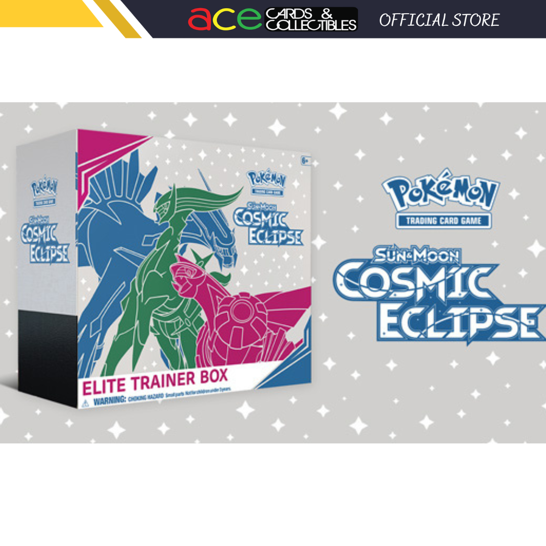 Pokemon TCG: Sun & Moon SM12 Cosmic Eclipse Elite Trainer Box-The Pokémon Company International-Ace Cards & Collectibles
