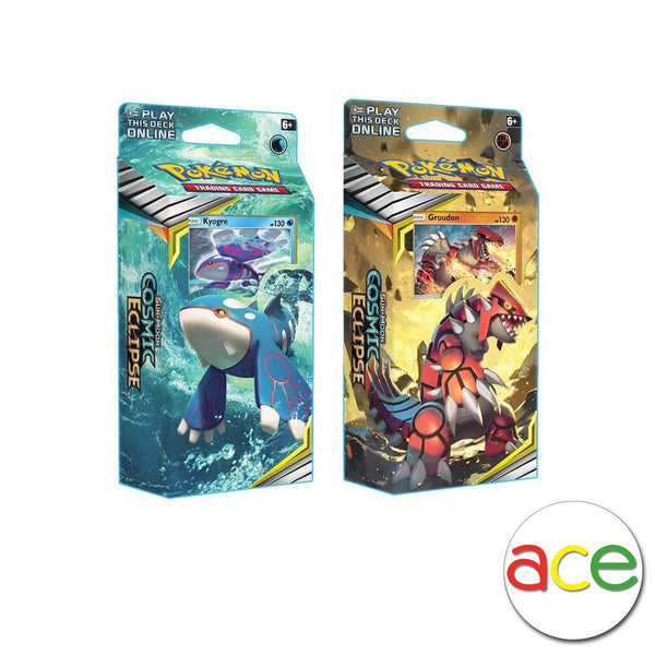 Pokemon TCG: Sun & Moon SM12 Cosmic Eclipse Theme Deck-Theme Deck-Groudon-The Pokémon Company International-Ace Cards & Collectibles