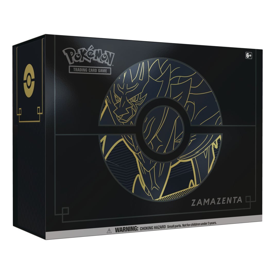 Pokemon TCG: Sword &amp; Shield Elite Trainer Box Plus—Zacian or Zamazenta-Zamazenta-The Pokémon Company International-Ace Cards &amp; Collectibles