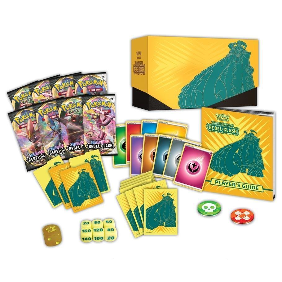 Pokemon TCG: Sword & Shield—Rebel Clash Elite Trainer Box-The Pokémon Company International-Ace Cards & Collectibles