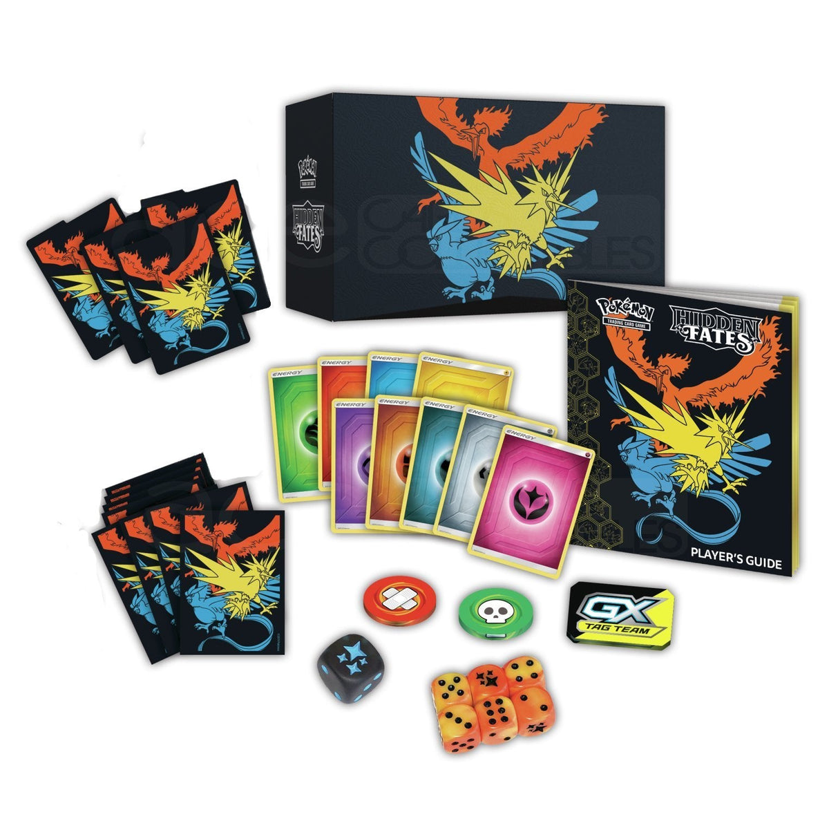 Pokemon TCG: Sword Shield SM11.5 Hidden Fates Elite Trainer Box (Loose Item)-Booster Pack-Random-The Pokémon Company International-Ace Cards & Collectibles