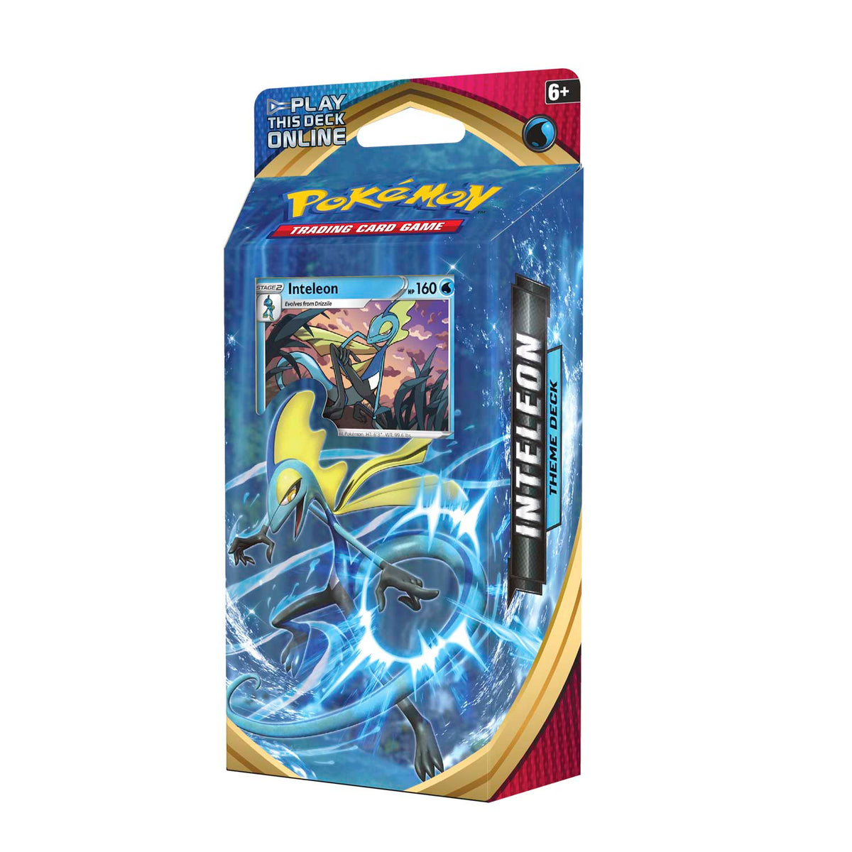 Pokemon TCG: Sword &amp; Shield SS01 Theme Deck - Inteleon / Cinderace / Rillaboom-ThemeDeck-Inteleon-The Pokémon Company International-Ace Cards &amp; Collectibles