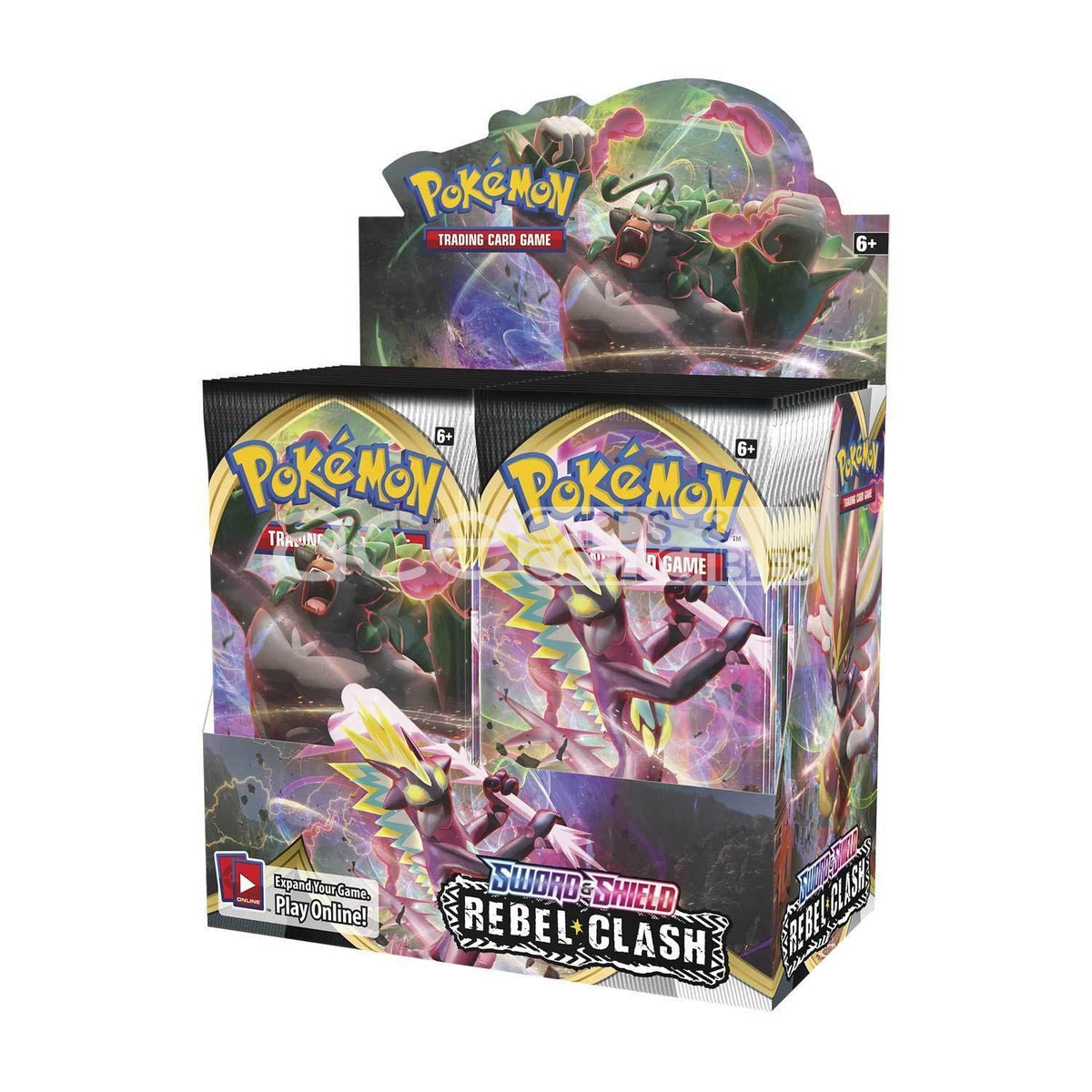 Pokemon TCG: Sword &amp; Shield SS02 Rebel Clash-Booster Box (36packs)-The Pokémon Company International-Ace Cards &amp; Collectibles