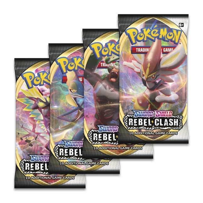 rebel clash booster box case Pokemon TCG: Sword & Shield SS02 Rebel Clash