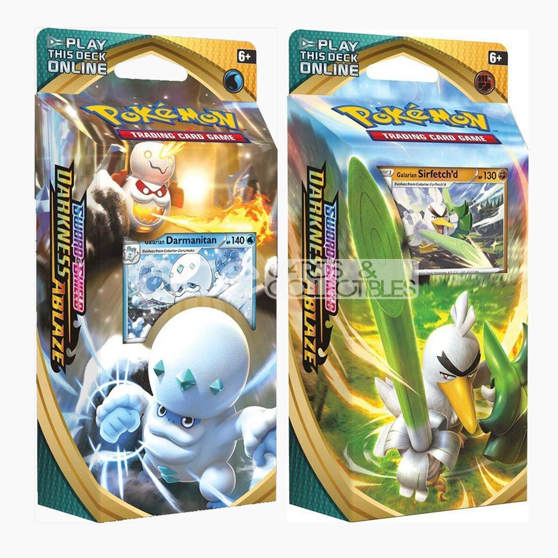 Pokemon TCG: Sword &amp; Shield SS03 Darkness Ablaze Theme Deck-Theme Deck (Galarian Darmanitan)-The Pokémon Company International-Ace Cards &amp; Collectibles