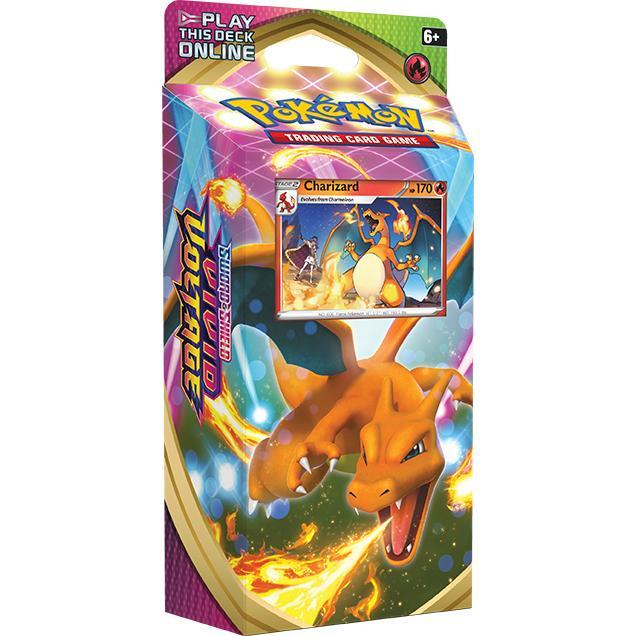 Pokemon TCG: Sword &amp; Shield SS04 Vivid Voltage Theme Deck-Theme Deck-Charizard-The Pokémon Company International-Ace Cards &amp; Collectibles