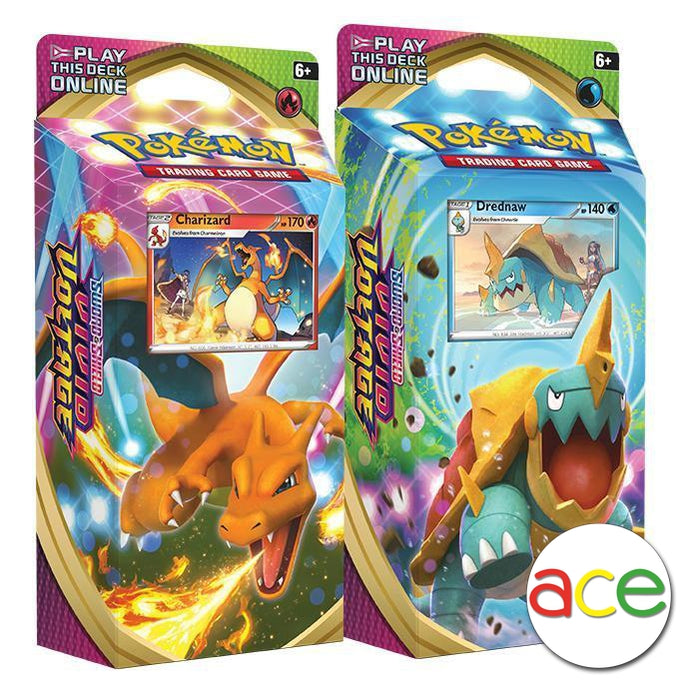Pokemon TCG: Sword &amp; Shield SS04 Vivid Voltage Theme Deck-Theme Deck-Drednaw-The Pokémon Company International-Ace Cards &amp; Collectibles