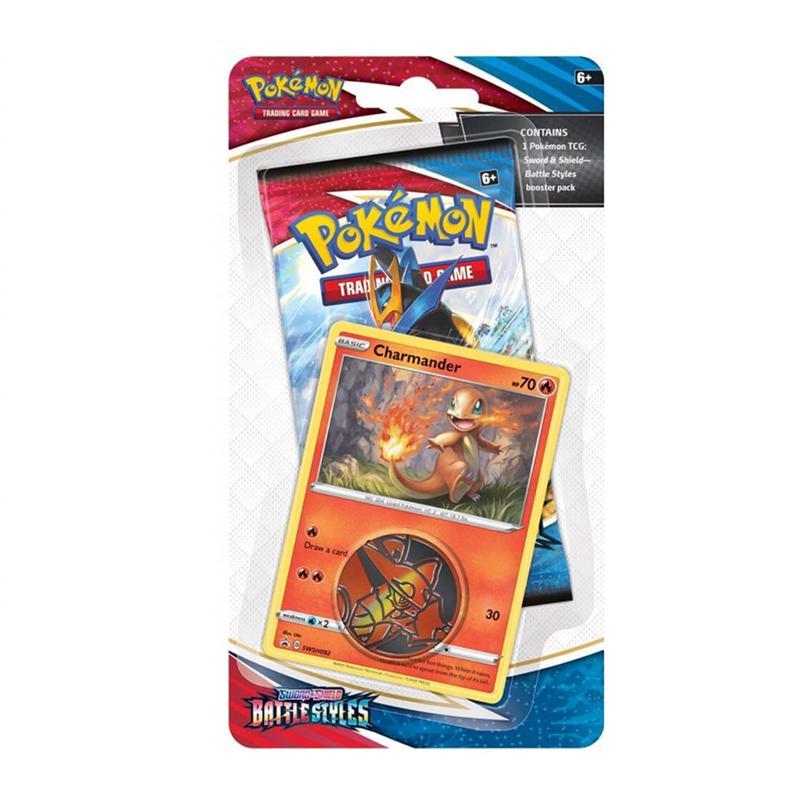 Pokemon TCG: Sword &amp; Shield SS05 Battle Style Single Pack Blister-Charmander-The Pokémon Company International-Ace Cards &amp; Collectibles