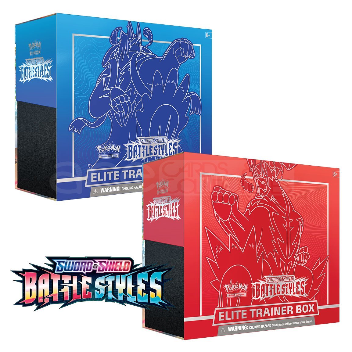 Pokemon TCG: Sword & Shield SS05 Battle Styles Elite Trainer Box-Both Design of SS5 ETB-The Pokémon Company International-Ace Cards & Collectibles