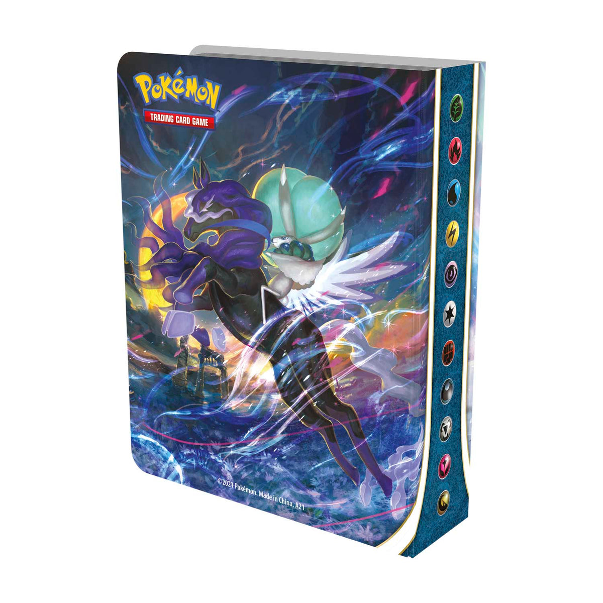 Pokemon TCG: Sword &amp; Shield SS06 Chilling Reign Mini Portfolio &amp; Booster Pack-The Pokémon Company International-Ace Cards &amp; Collectibles