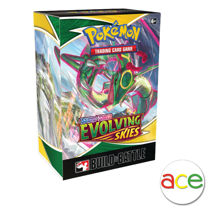 Pokemon TCG: Sword &amp; Shield SS07 Evolving Skies Build &amp; Battle Box-The Pokémon Company International-Ace Cards &amp; Collectibles