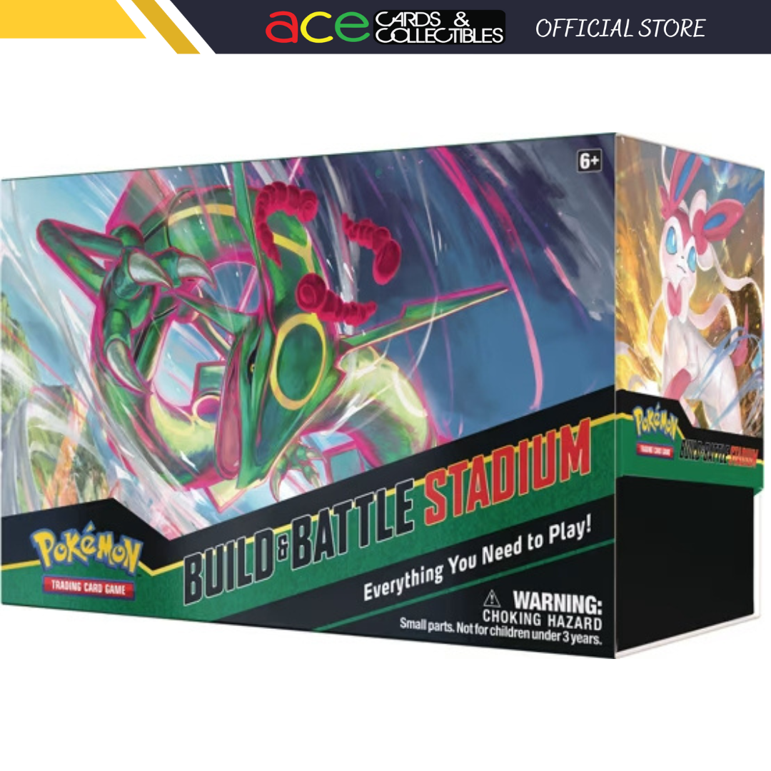 Pokemon TCG: Sword & Shield SS07 Evolving Skies - Build & Battle Stadium-The Pokémon Company International-Ace Cards & Collectibles