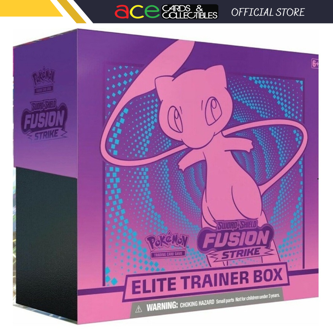 Pokemon TCG: Sword & Shield SS08 Fusion Strike Elite Trainer Box-The Pokémon Company International-Ace Cards & Collectibles