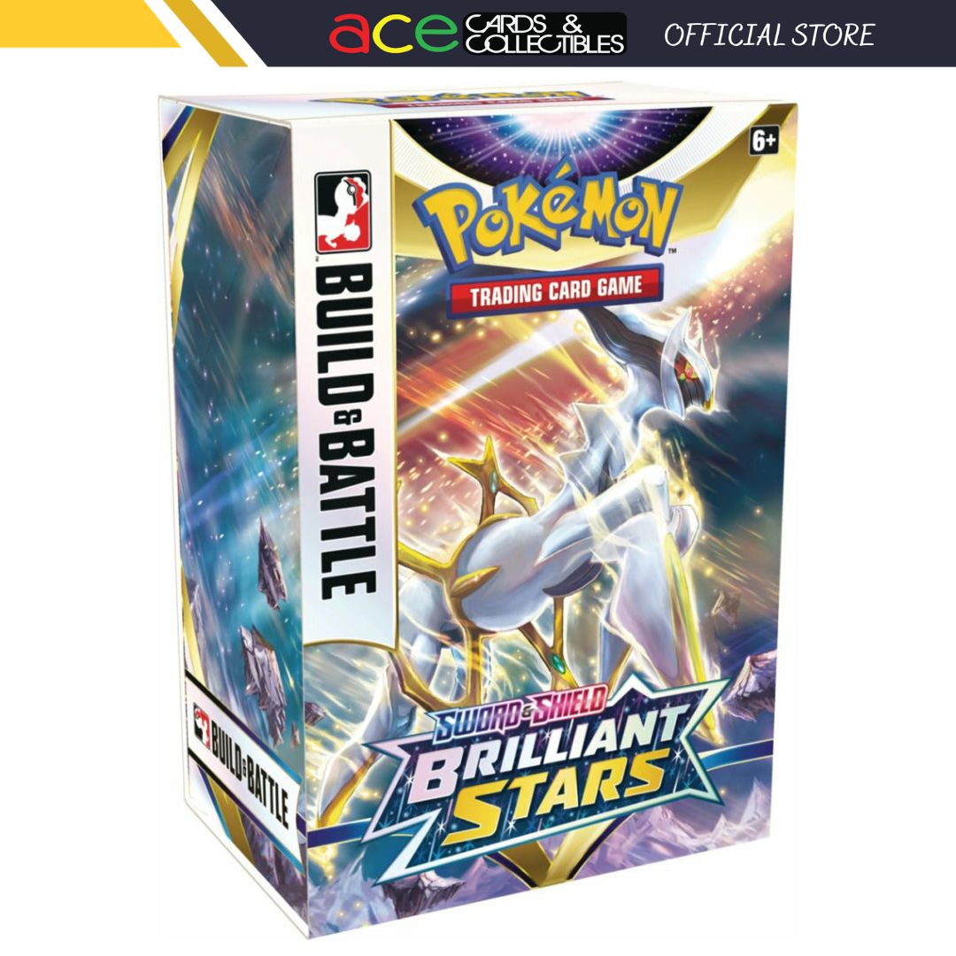 Pokemon TCG: Sword &amp; Shield SS09 Brilliant Stars Build &amp; Battle Box (Pre-release Kit)-The Pokémon Company International-Ace Cards &amp; Collectibles