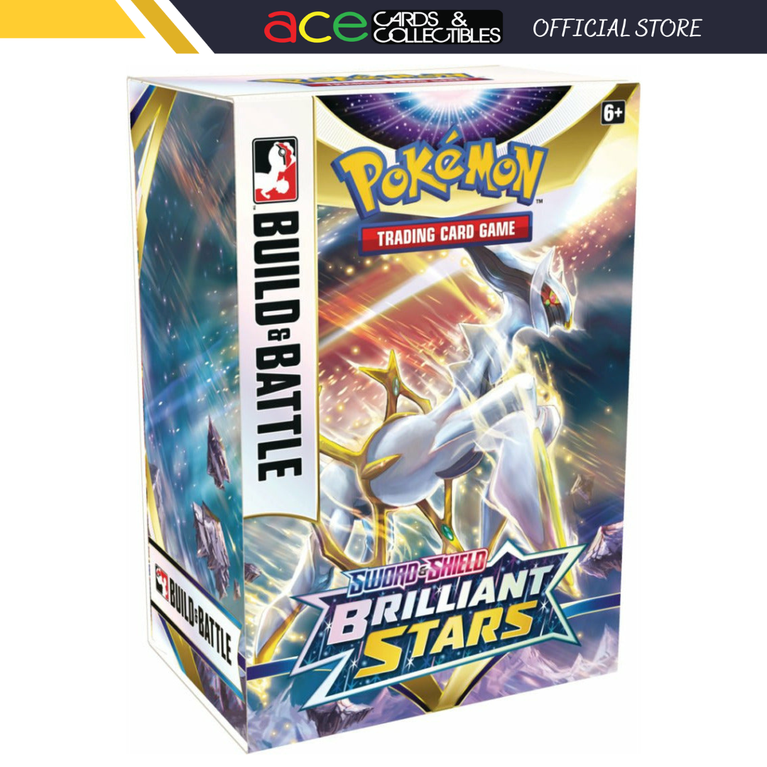 Pokemon TCG: Sword & Shield SS09 Brilliant Stars Build & Battle Box (Pre-release Kit)-The Pokémon Company International-Ace Cards & Collectibles