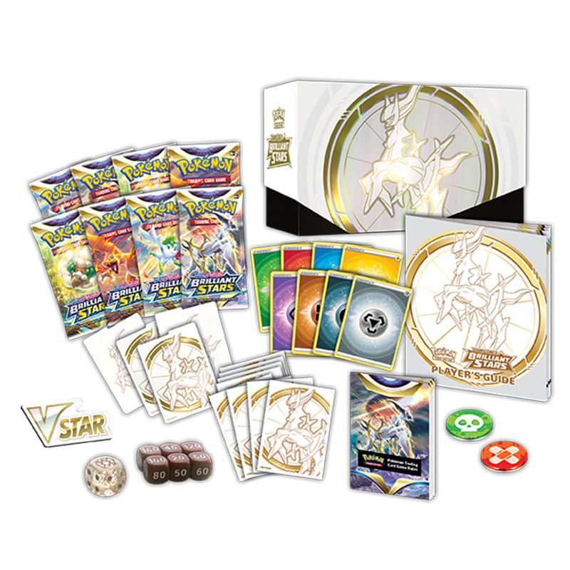 Pokemon TCG: Sword &amp; Shield SS09 Brilliant Stars Elite Trainer Box - Boxes / Carton-5 Boxes-The Pokémon Company International-Ace Cards &amp; Collectibles
