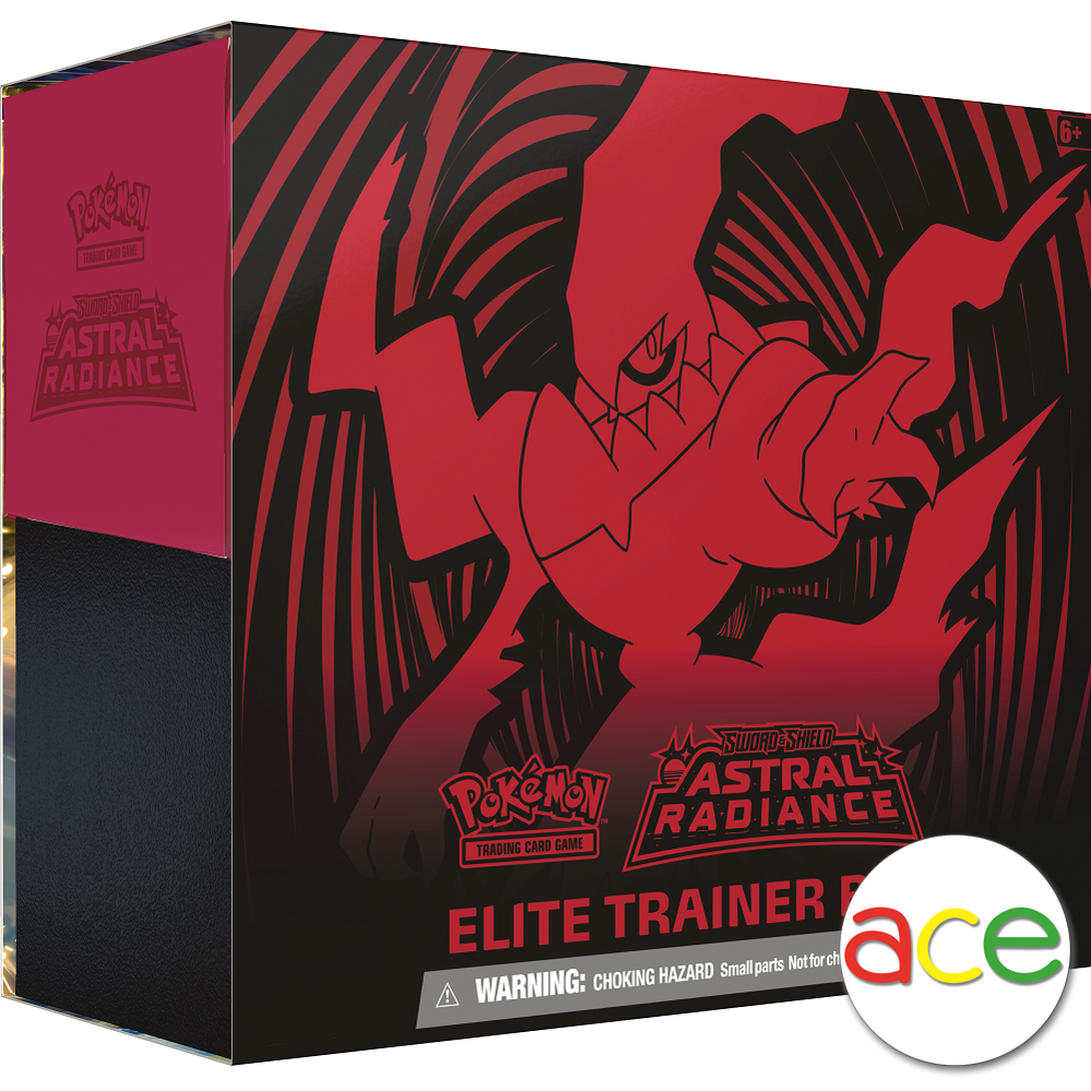 Pokemon TCG: Sword &amp; Shield SS10 Astral Radiance Elite Trainer Box - Carton (10pcs)-The Pokémon Company International-Ace Cards &amp; Collectibles