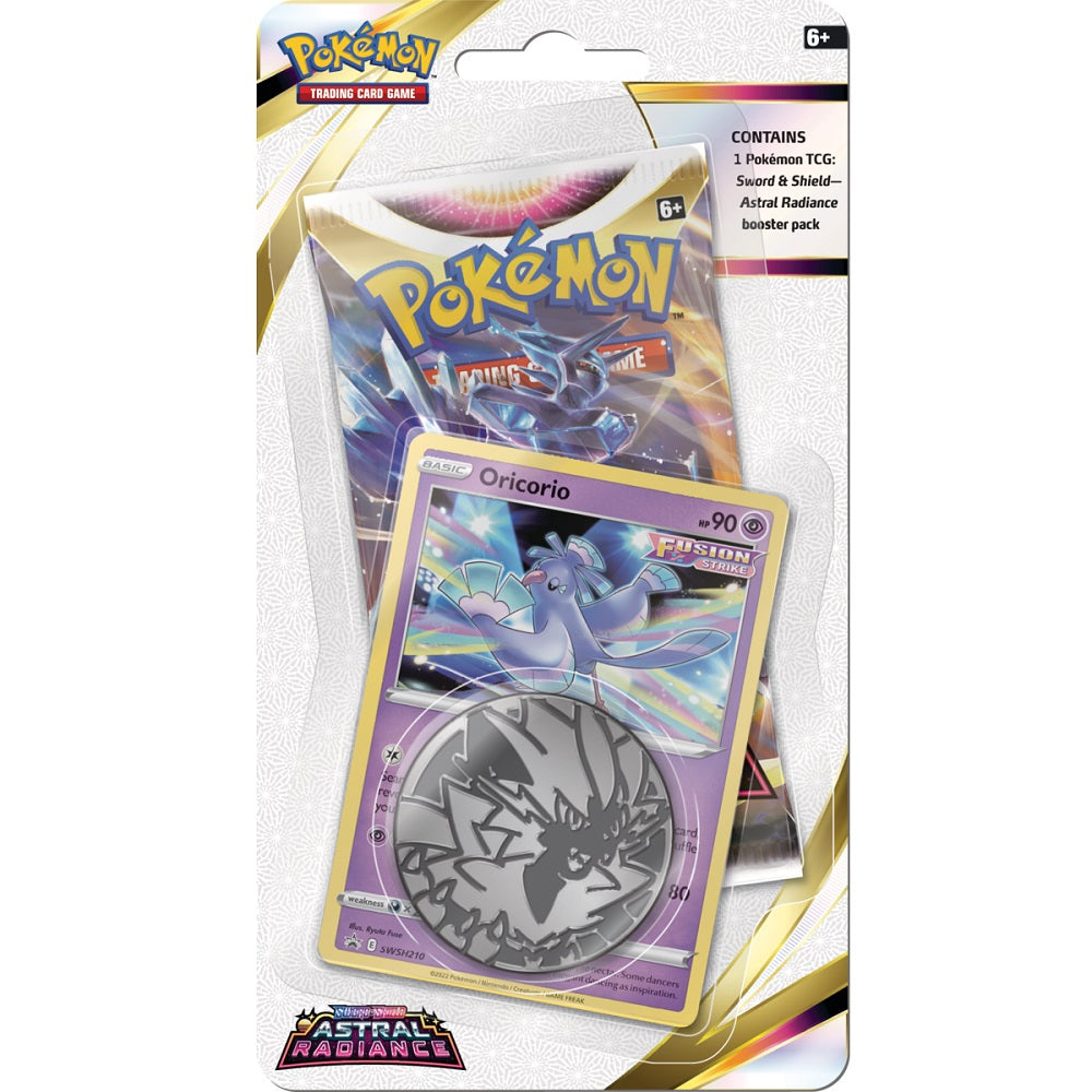 Pokemon TCG: Sword &amp; Shield SS10 Astral Radiance Single Pack Blister-Oricorio-The Pokémon Company International-Ace Cards &amp; Collectibles