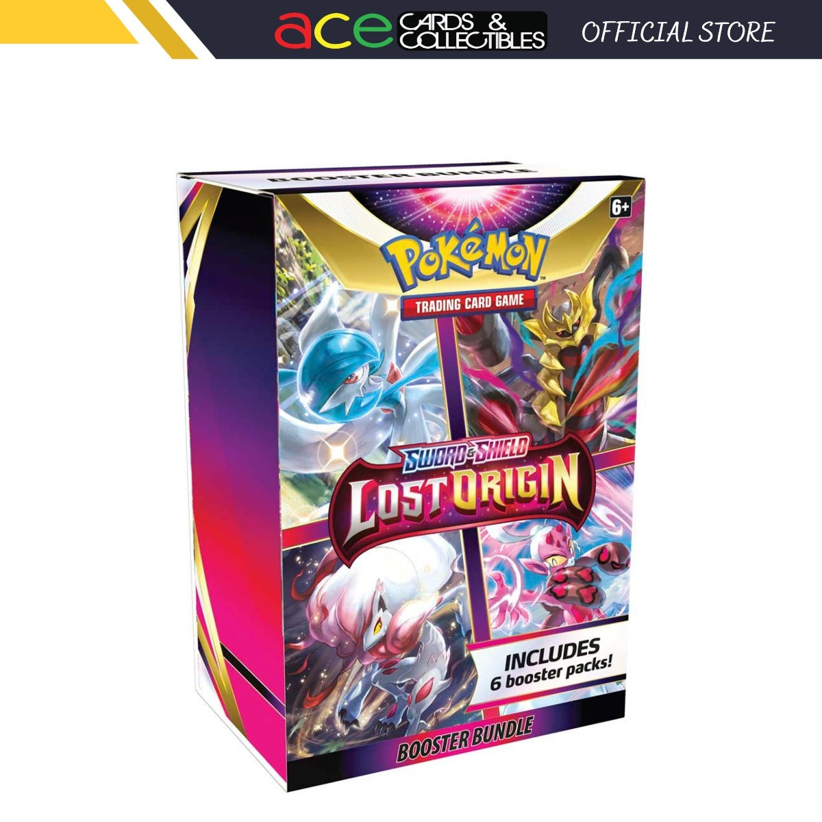 Pokemon TCG: Sword & Shield SS11 Lost Origin Booster Bundle (6 packs)-The Pokémon Company International-Ace Cards & Collectibles