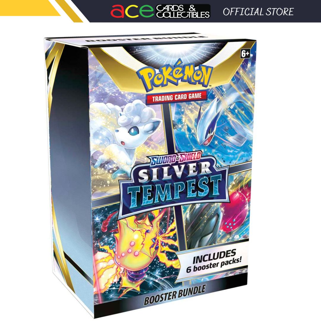 Pokemon TCG: Sword & Shield SS12 Silver Tempest Booster Bundle (6 packs)-The Pokémon Company International-Ace Cards & Collectibles