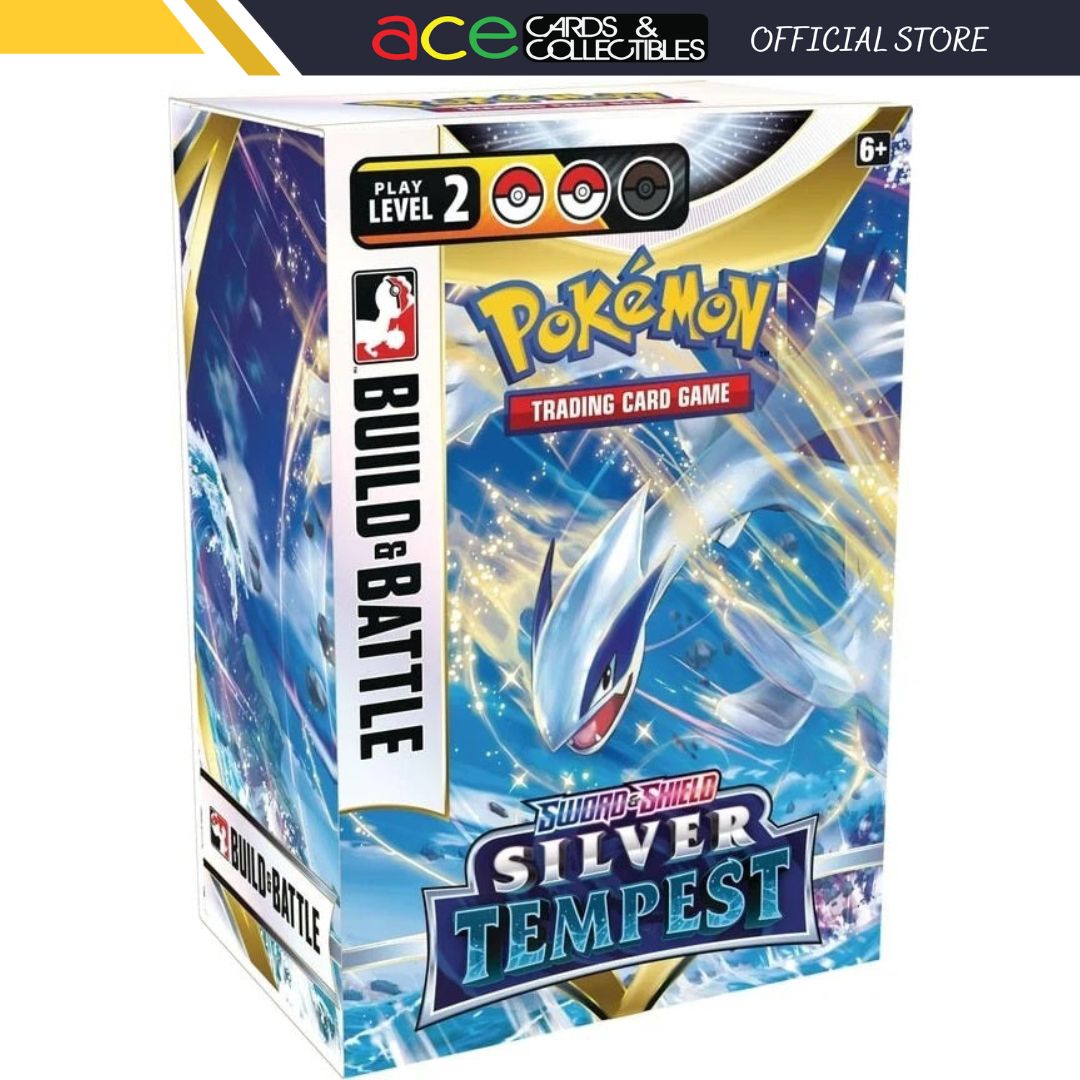 Pokemon TCG: Sword & Shield SS12 Silver Tempest Build & Battle Box (Pre-release Kit)-The Pokémon Company International-Ace Cards & Collectibles