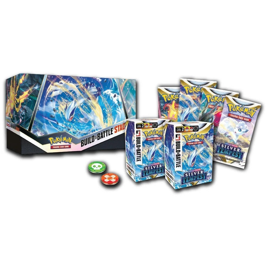 Pokemon TCG: Sword & Shield SS12 Silver Tempest - Build & Battle Stadium-The Pokémon Company International-Ace Cards & Collectibles
