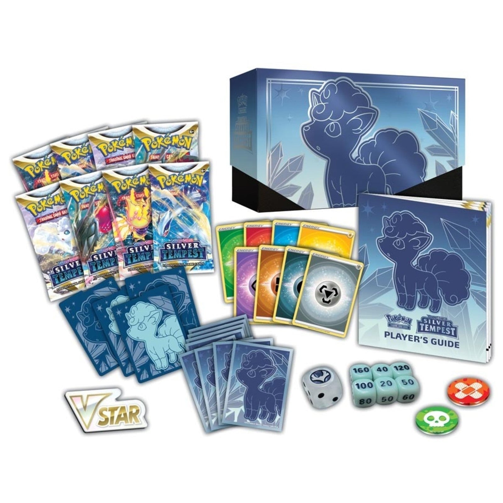 Pokemon TCG: Sword & Shield SS12 Silver Tempest Elite Trainer Box-The Pokémon Company International-Ace Cards & Collectibles