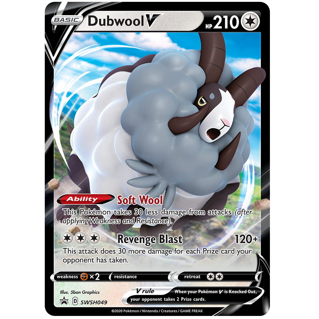 Pokemon TCG: Sword Shield SWSH 3.5 Champion’s Path Collection -Dubwool V Box-The Pokémon Company International-Ace Cards & Collectibles