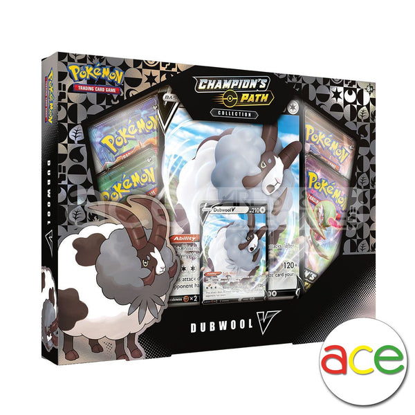 Pokemon TCG: Sword Shield SWSH 3.5 Champion’s Path Collection -Dubwool V Box-The Pokémon Company International-Ace Cards & Collectibles