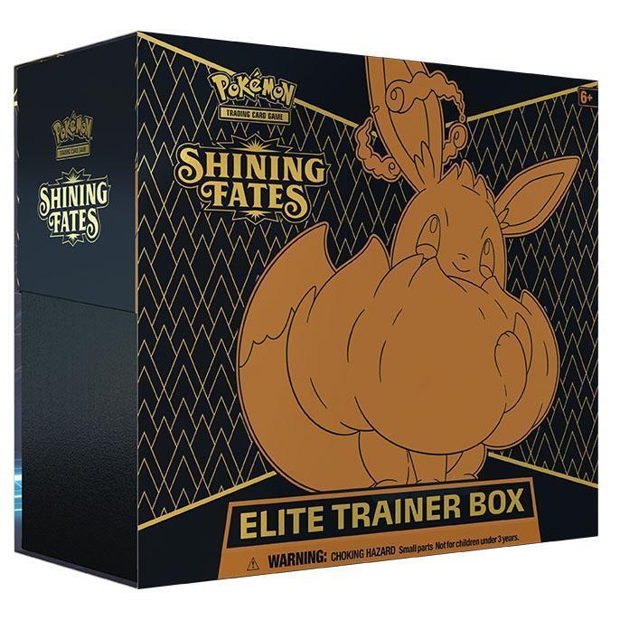 Pokemon TCG: Sword Shield SWSH 4.5 Shining Fates Elite Trainer Box (Loose Item)-Booster Pack-Random-The Pokémon Company International-Ace Cards &amp; Collectibles